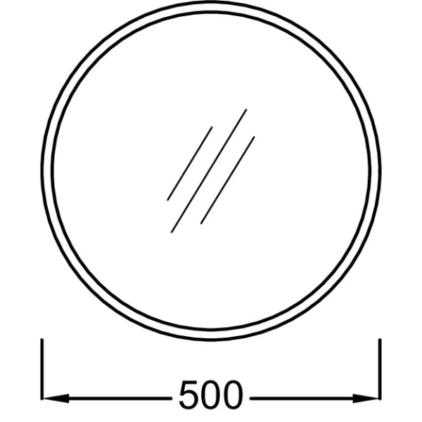 зеркало jacob delafon odeon rive gauche 50 eb1176-gld золото