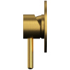 смеситель для душа whitecross y brushed gold yset02topglb брашированное золото