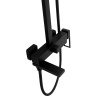 душевая система belbagno luce luc-vscm-nero черная матовая душевая система belbagno luce luc-vscm-nero черная матовая