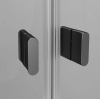 душевой уголок am.pm x-joy twin slide 90×90 w88e-205-090bt64 профиль черный матовый, стекло прозрачное