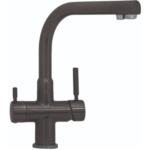 смеситель для кухни seaman barcelone ssl-5383-gun
