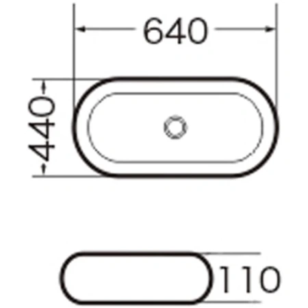 раковина-чаша grossman 64 gr-3011 белая