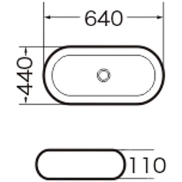 раковина-чаша grossman 64 gr-3011 белая