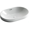 раковина ceramicanova element cn5020, встраиваемая, сверху, 60x40 см, белая