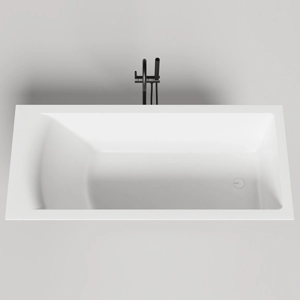 salini salini cascata kit ванна встраиваемая, с прямоугольной чашей, 170х75х60см, регулируемые ножки, донный клапан "up&down", сифон s-sense, цвет: белый