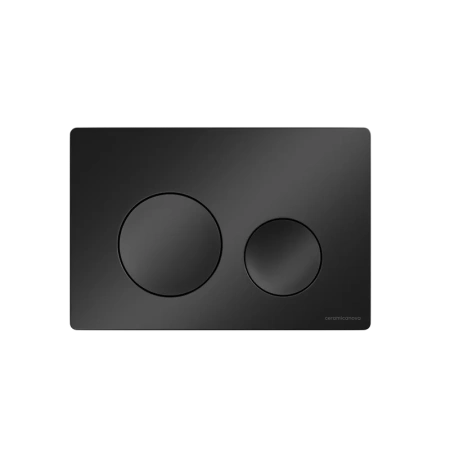 Клавиша для инсталляции Ceramicanova Balance Circle CN12-001MB черная матовая