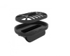 душевой канал 450 мм pestan confluo frameless black matte line 13701318 2 в 1 с основой под плитку
