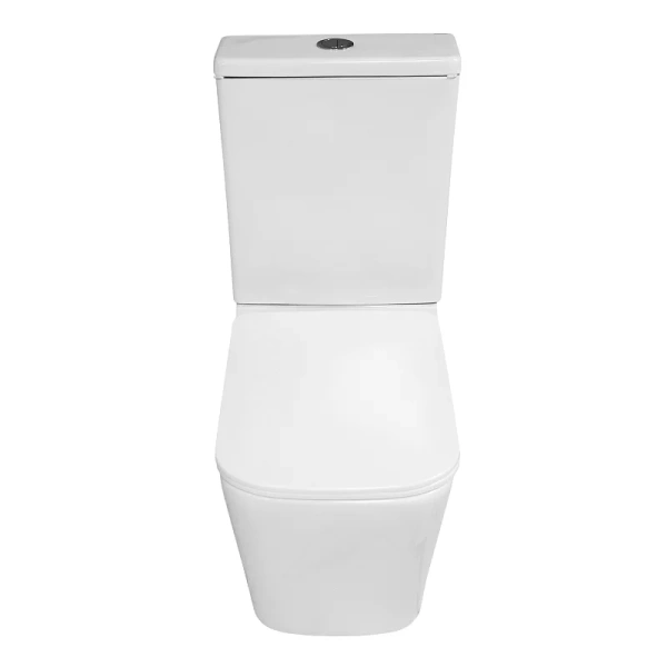 унитаз компакт azario indor az-t004b-r напольный, безободковый, с бачком и сиденьем микролифт, 63х36х82 см, белый