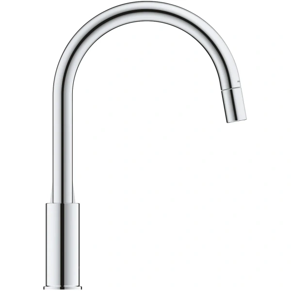 смеситель для кухни grohe start edge 30550000 с выдвижным изливом, хром