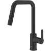смеситель для кухни grohe start 306312430 с выдвижным изливом, черный матовый