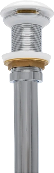 донный клапан aquame aqm7002-0w клик клак, белый