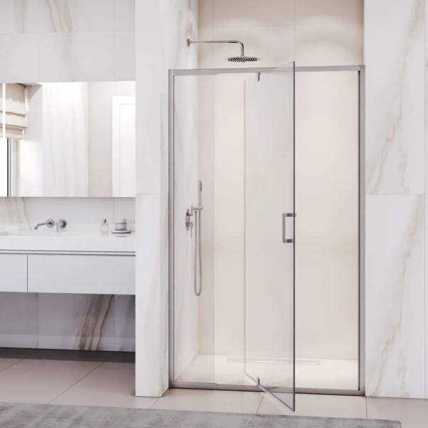 душевая дверь в нишу rgw passage pa-008 100 см, профиль хром