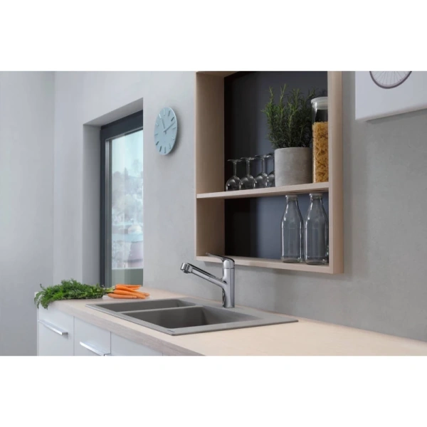 смеситель для кухни hansgrohe focus m42 71829000, хром