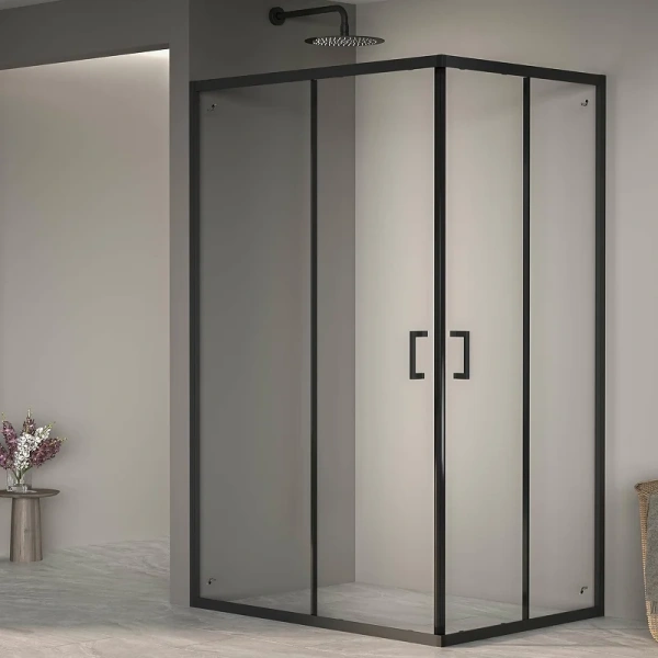 Душевой уголок RGW Passage PA-040B 1000x900x1950, профиль черный