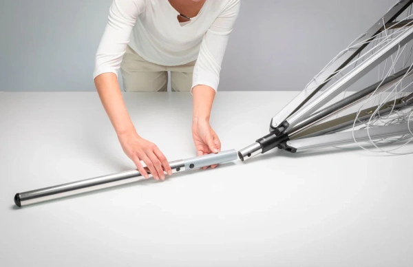 Сушилка для белья Brabantia Essential 146343 серый металлик