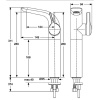 смеситель для раковины ideal standard melange a4266aa