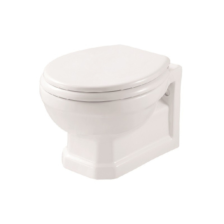 Унитаз подвесной Creo Ceramique TOULON с крышкой микролифт 525*380*365