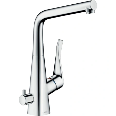 Смеситель для кухни Hansgrohe Metris M71 14888000, хром
