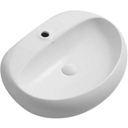 Раковина 64x44 см Abber Bequem AC2112MW, белая матовый