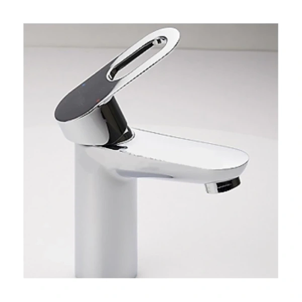 смеситель для раковины с цепочкой grohe bauloop 23336000