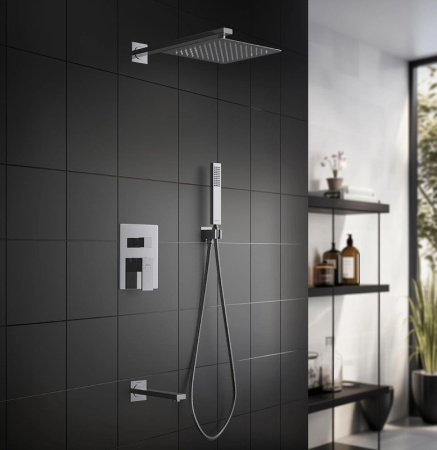 душевая система aquatek либра aq1673cr хром