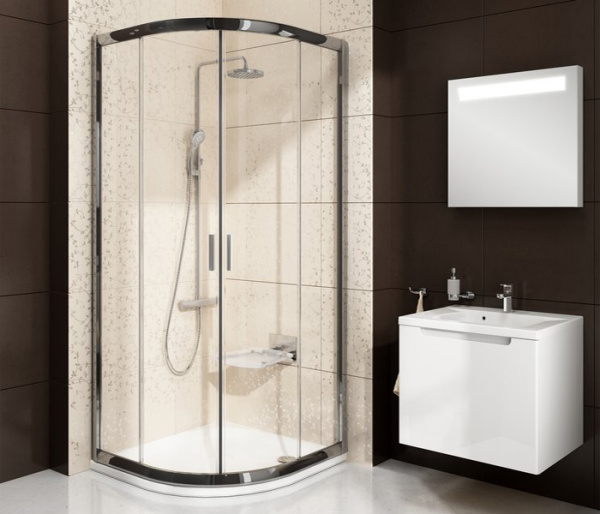 душевой поддон из искусственного камня ravak elipso pro 90×90 flat xa237711010 белый