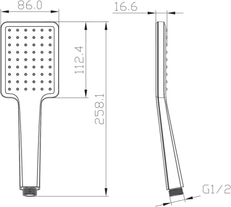душевая лейка lemark lm8124c хром