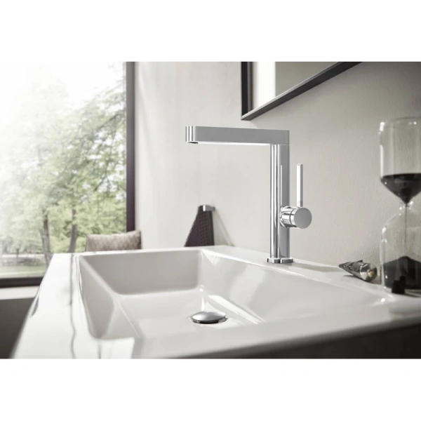 смеситель для раковины с донным клапаном hansgrohe finoris 76060000