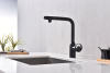 смеситель для кухни с подключением к фильтру paulmark urban ur213104-401, цвет антрацит