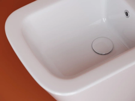 биде ceramicanova union cn4010 подвесное, белое