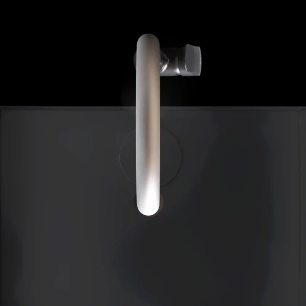 смеситель для кухни am.pm like f8007826 с гибким изливом, бежевый/ черный