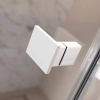 душевая дверь radaway essenza pro white dwj 110 left 10099110-04-01l прозрачное