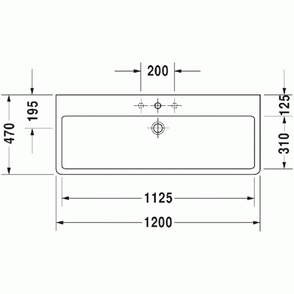 накладная раковина в ванную duravit vero 0454120830