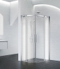 душевой уголок belbagno acqua 100×100 acqua-r-2-100-c-cr профиль хром, стекло прозрачное