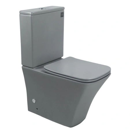 унитаз-компакт esbano crisan esuncrismg серый матовый