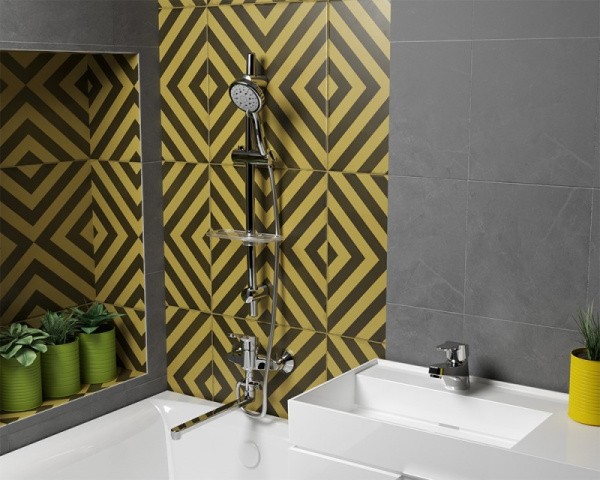 комплект смесителей paini creta 42crkit3_119 цвет хром