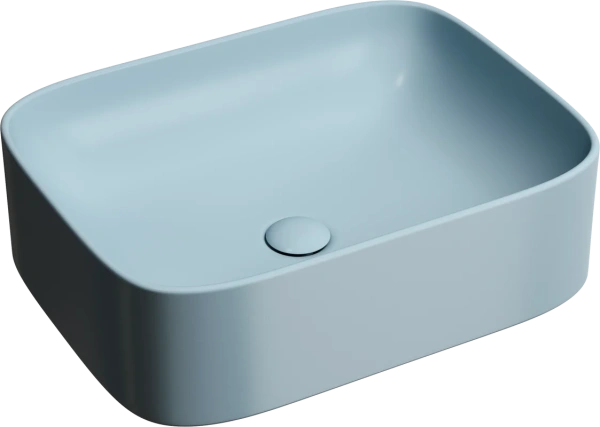 Раковина Ceramicanova Element CN6052ML накладная, 50.5x38 см, голубая матовая