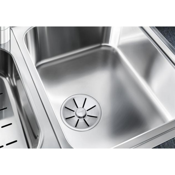 кухонная мойка blanco classic pro 6 s-if infino зеркальная полированная сталь 523665