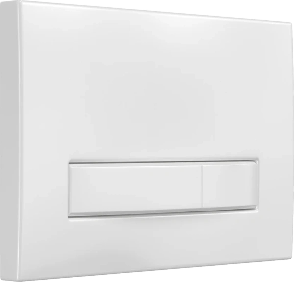 клавиша для инсталляции berges atom line 049226 для унитаза, абс-пластик, для унитаза, абс-пластик, белая глянцевая