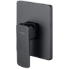 Смеситель для душа Allen Brau Infinity 5.21015-31 с внутренней частью, черный матовый