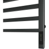 полотенцесушитель point вега п9 pn71858gb электрический, диммер справа, 50x80 см, графит блеск