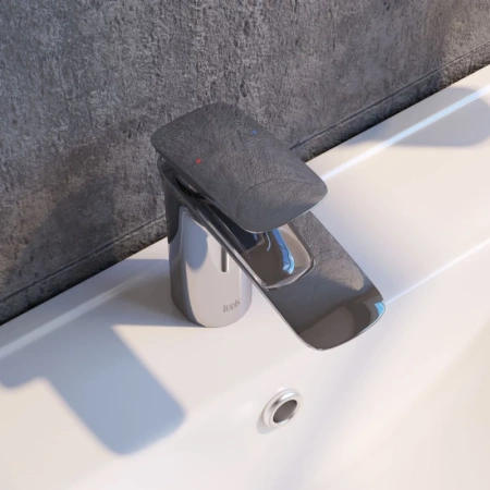 смеситель для раковины iddis stone stosb00i01 цвет хром