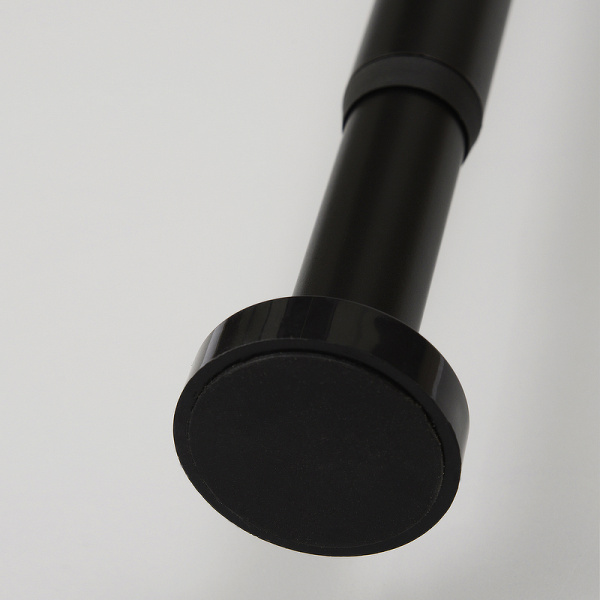 Карниз для ванны WasserKRAFT Elbe SC-721121 черный матовый