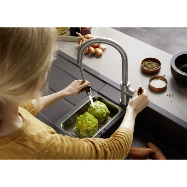 мойка кухонная blanco metra 6s 513053 антрацит