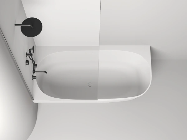 ванна из искусственного камня salini sofia corner left 170 102515g s-sense матовая