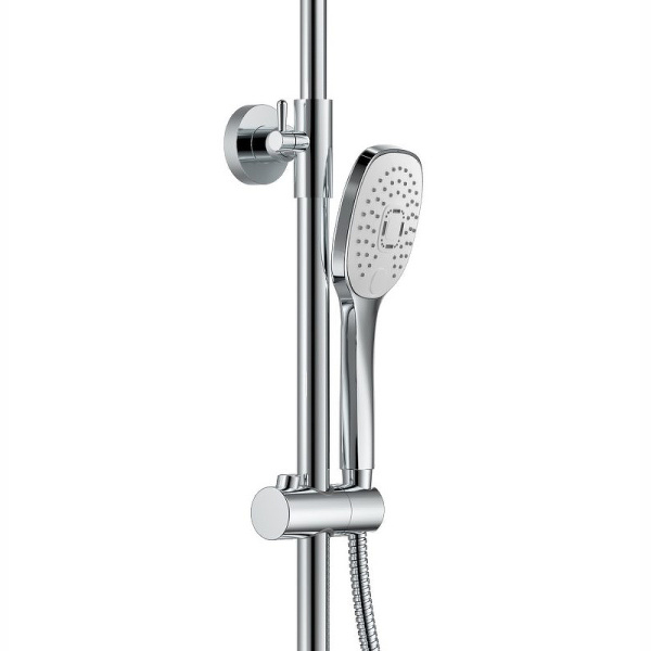 душевая система haiba hb24548-8 цвет белый | хром
