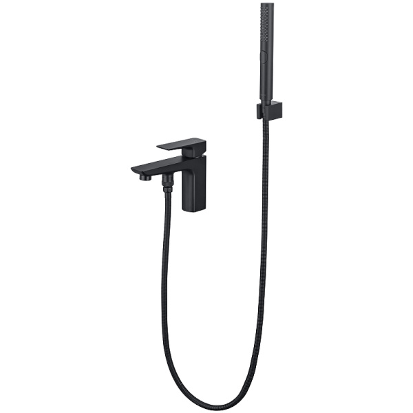 смеситель на борт ванны aquatek вега aq1044mb черный матовый