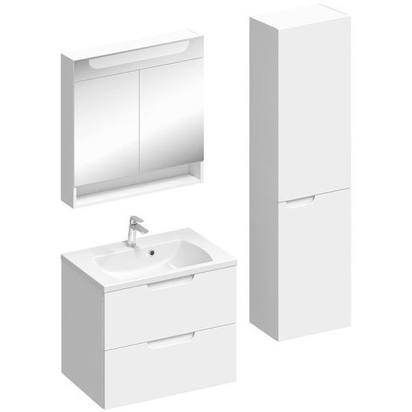 шкаф пенал ravak sb classic ii 40 r x000001474 подвесной белый