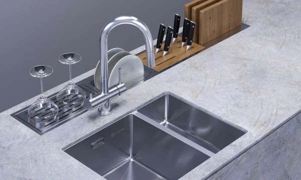 мойка кухонная omoikiri taki 58-2-u/if l