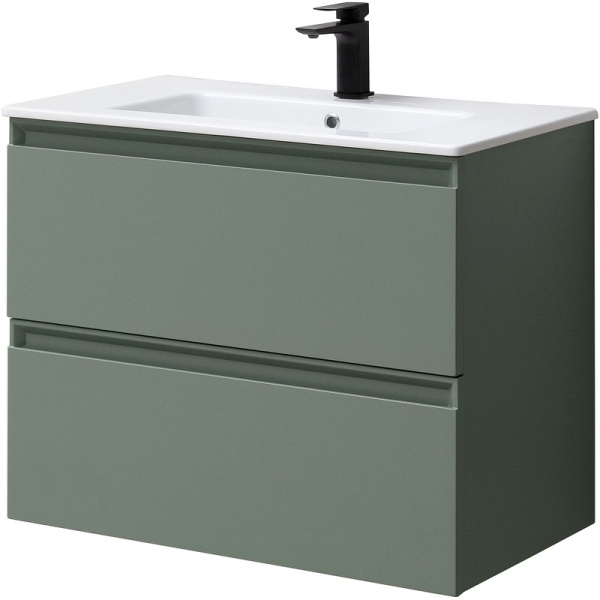 тумба под раковину allen brau eclipse 80 1.e1002.cgm подвесная олива матовый